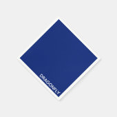 トンボの青い色名 スタンダードカクテルナプキン (角)