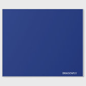 トンボの青い色名 ラッピングペーパー (フラット)