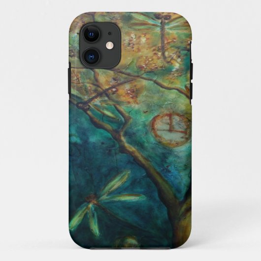 トンボの飛び回り Case-Mate iPhoneケース (裏面)