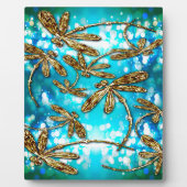 トンボの飛び玉 フォトプラーク (正面)