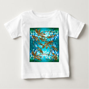 トンボの飛び玉 ベビーTシャツ