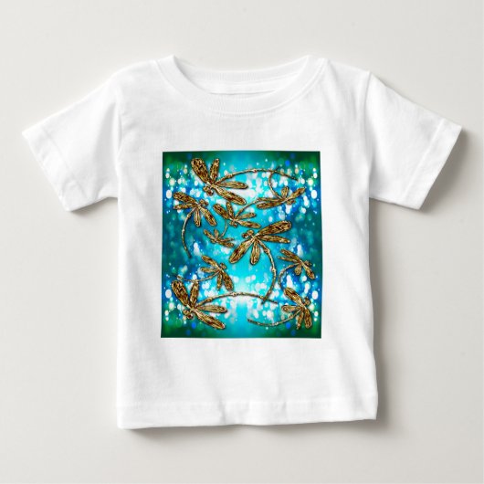 トンボの飛び玉 ベビーTシャツ (正面)