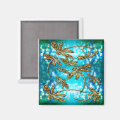 トンボの飛び玉 マグネット (正面/裏面)