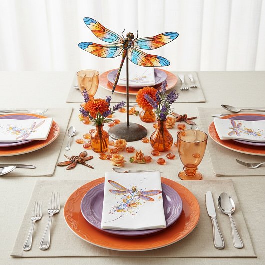 トンボの飛沫 スタンダードランチョンナプキン