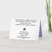 トンボの魔法 カード (裏面)