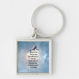 トンボの「愛された」詩 キーホルダー