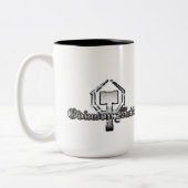 トンボのDeathmoonのコーヒー・マグ ツートーンマグカップ (左)