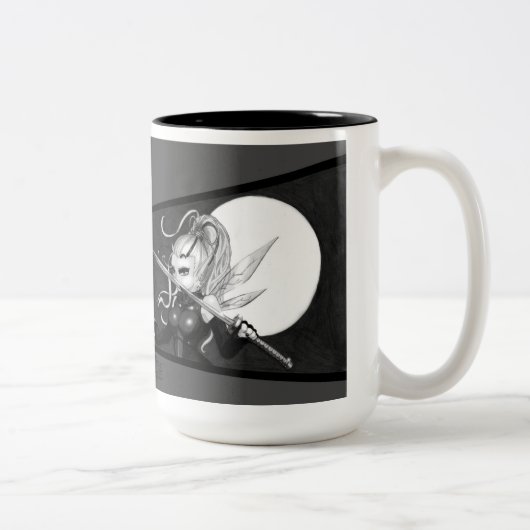 トンボのDeathmoonのコーヒー・マグ ツートーンマグカップ (右)