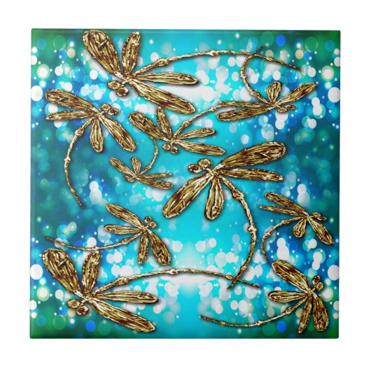 トンボのFlitの泡 タイル (正面)