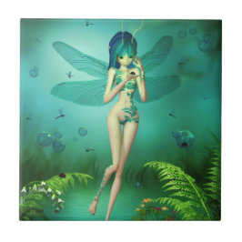 トンボはセラミックタイルひらひら飛び回ります タイル