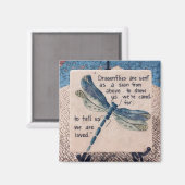 トンボは上の磁石から送られる マグネット (正面/裏面)