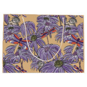 トンボは美しいです! ラージペーパーバッグ (裏面)