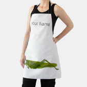 トンボまたはイナゴ レトロ昆虫 動物 ギフト エプロン (インサイチュ)