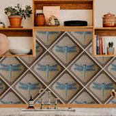 トンボを使った陶芸瓦 タイル