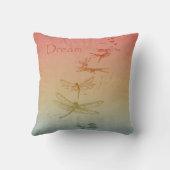 トンボを夢を見ること クッション (裏面)