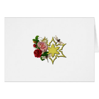 トンボを持つバラ