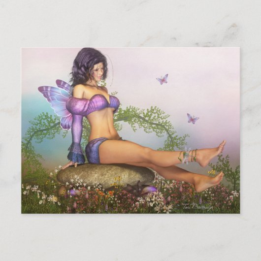 トンボを見て下さい ポストカード (正面)