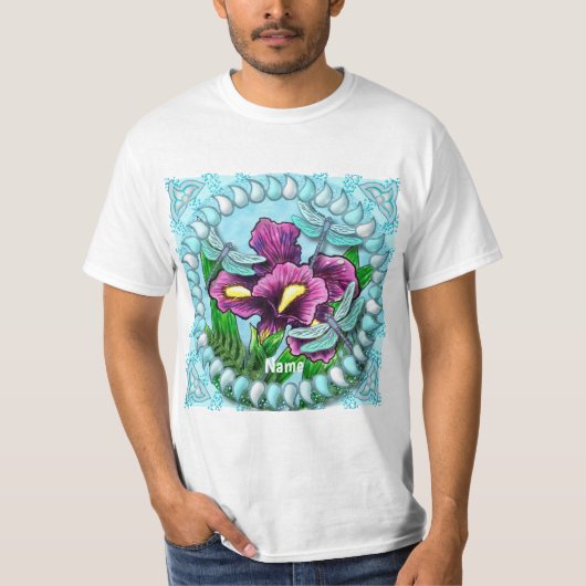 トンボアイリス Tシャツ (正面)