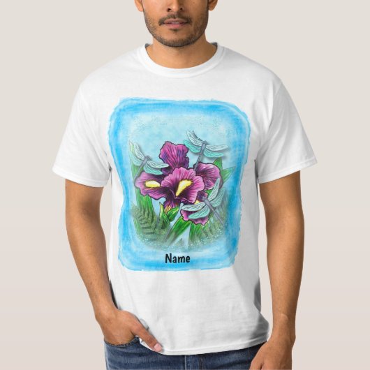 トンボアイリス Tシャツ (正面)