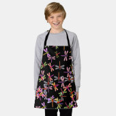 トンボカラフルイのエプロン エプロン (着用した状態)