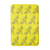 トンボカラフルイ浴マット バスマット (正面縦)