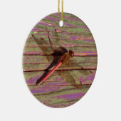 トンボカラフルイ セラミックオーナメント (右)