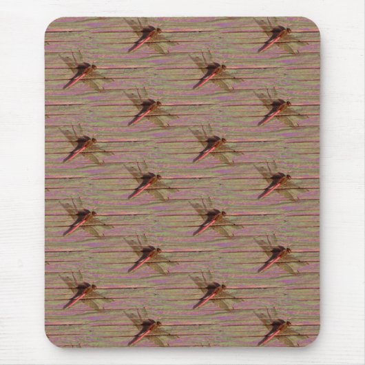 トンボカラフルイ マウスパッド (正面)