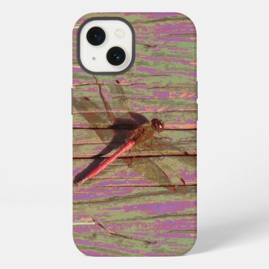 トンボカラフルイ iPhoneケース (裏面)