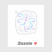 トンボセミコロン自殺防止認識度O シール (シート)