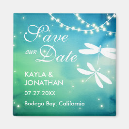 トンボセーブザデートマグネット |青と緑 マグネット