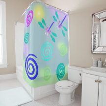 トンボドリームシャワーカーテン