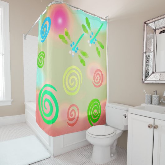 トンボドリームシャワーカーテン シャワーカーテン (インサイチュ)