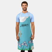 トンボパーソナライズされたイのエプロン エプロン (着用した状態)