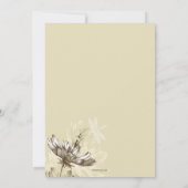 トンボファンタジー結婚式招待状 招待状 (裏面)