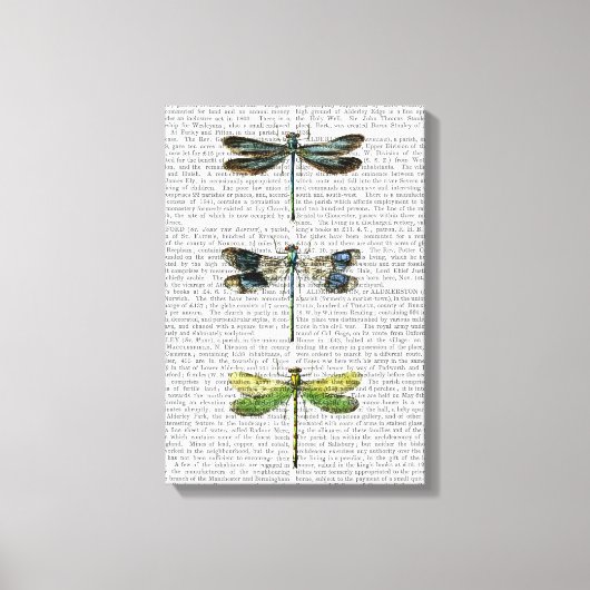 トンボプリント3 キャンバスプリント (正面)