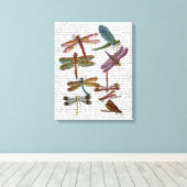 トンボプリント4 キャンバスプリント (インサイチュ (ウッドフロア))