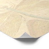 トンボヴィンテージアンティーククラシックスケッチ ポスター (角)