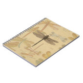 トンボヴィンテージアンティーククラシック自然 ノートブック (左側)