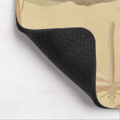 トンボヴィンテージアンティーククラシック自然 マウスパッド (コーナー)