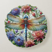 トンボ丸い枕 ラウンドクッション (裏面)