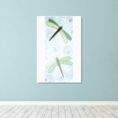 トンボ二#1 キャンバスプリント (インサイチュ (ウッドフロア))