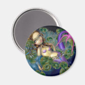 「トンボ人魚」磁石 マグネット (正面/裏面)