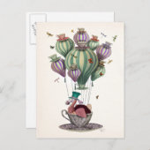 トンボ付きドードバルーン ポストカード (正面/裏面)