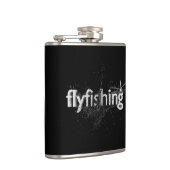 トンボ付きフライフィッシング類型文字 フラスク (右)