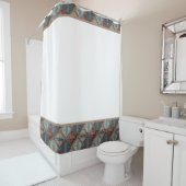 トンボ付シャワーカーテン縁ど シャワーカーテン (インサイチュ)