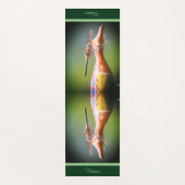 トンボ共同パイロットパーソナライズされた虫 ヨガマット (正面)