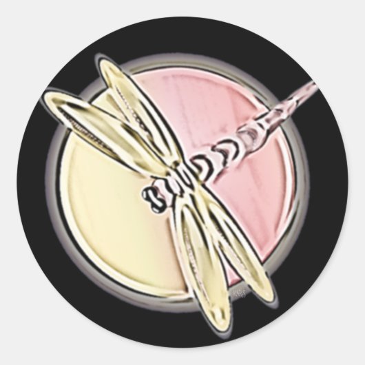 トンボ切り出し ラウンドシール (正面)