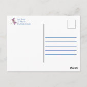 トンボ及びフローラ水彩洗剤 ポストカード (裏面)