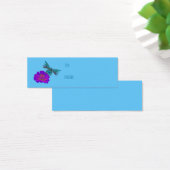 トンボ及び《植物》百日草フラワーギフトラベル (デスク)