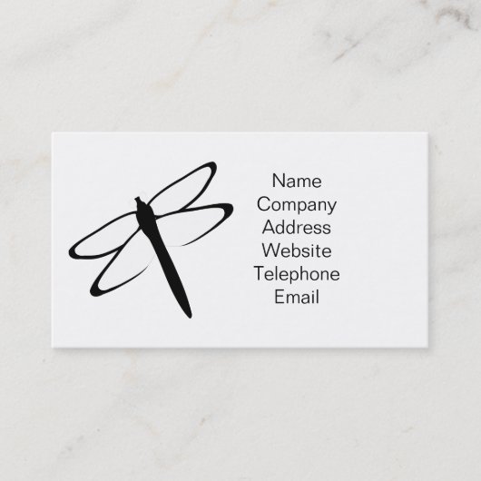 トンボ名刺 名刺 (正面)